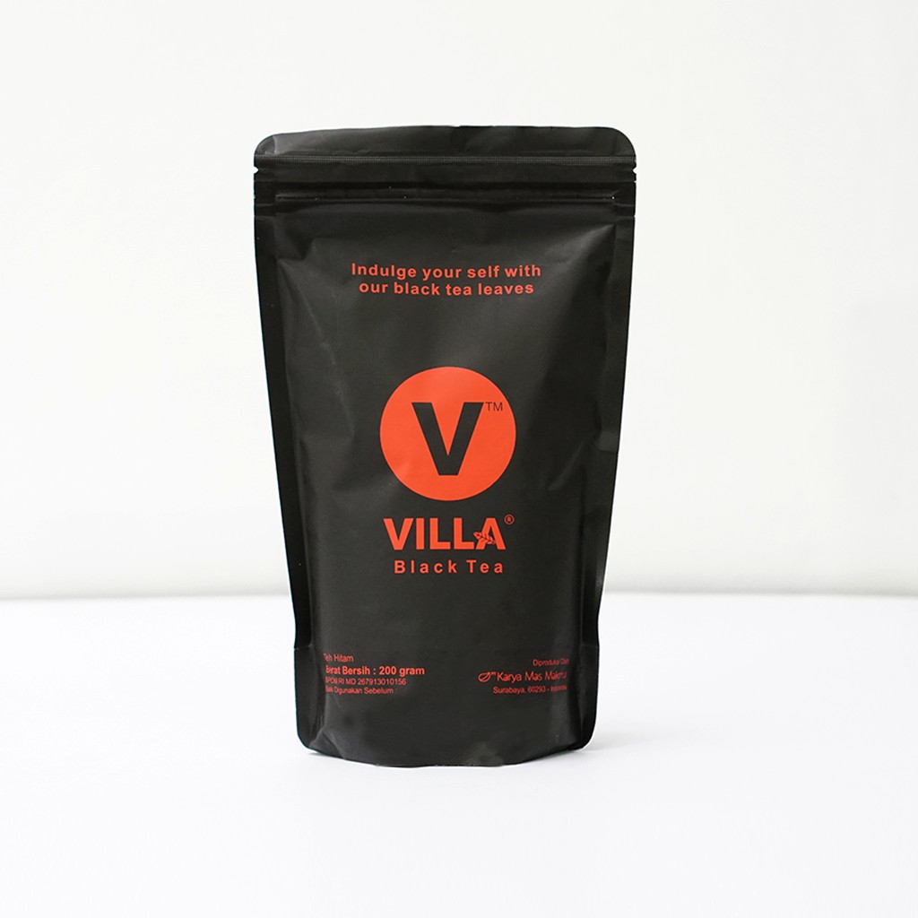 

Teh Villa, Premium Black Tea 200g - Black Tea, Teh, Teh Hitam