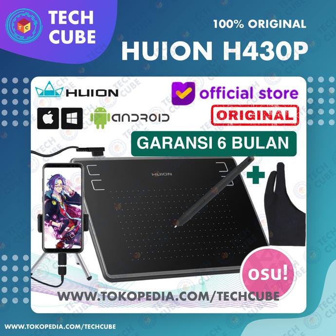 Huion H430P Graphic Drawing Tablet OSU Alternati H420 H640P HS64 S640