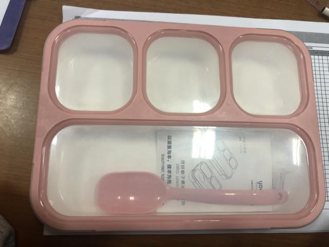 Lunch Box Yooyee Sekat 4 Yooyee Sekat 4 Besar Anti Tumpah Kode 578  Lunch Box Sekat 4 Anti Tumpah S1