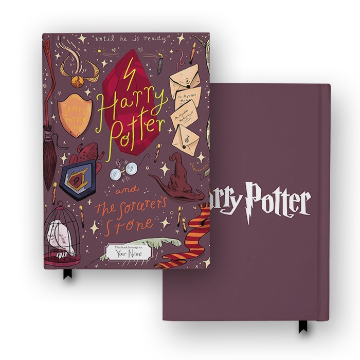 

Buku Catatan Notebook Harry Potter And The Sorcerers Stone Custom Nama Agenda Jurnal