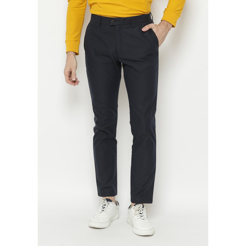  Jack  Nicklaus  Sanfford Celana  Panjang  Pria  Slim Fit Navy 