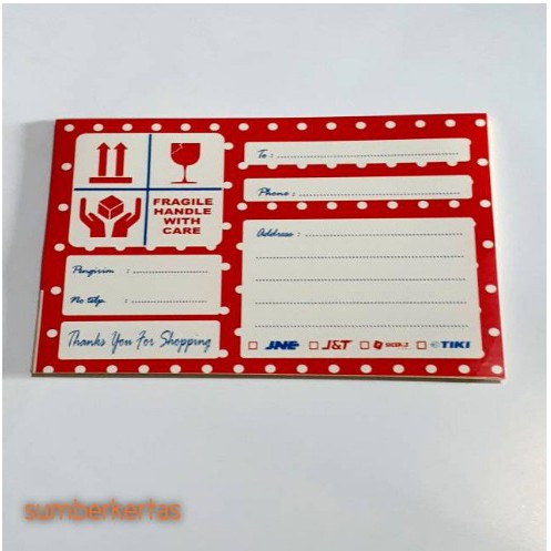 

STIKER PENGIRIMAN / STIKER PENGIRIMAN ONLINE SHOP / STIKER PENGIRIMAN