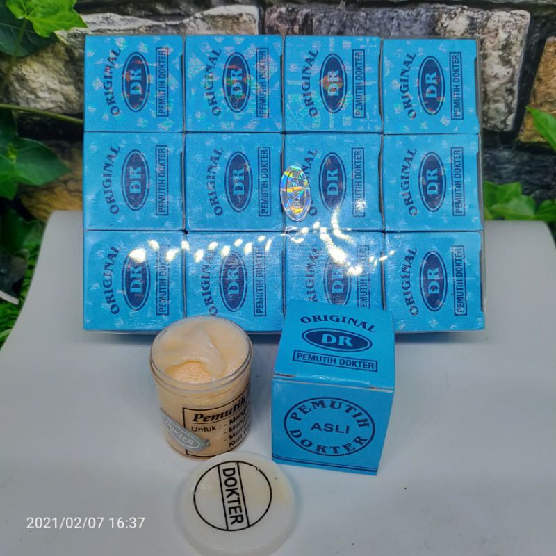 ( 12 PCS ) CREAM DOKTER BIRU DR BIRU ASLI