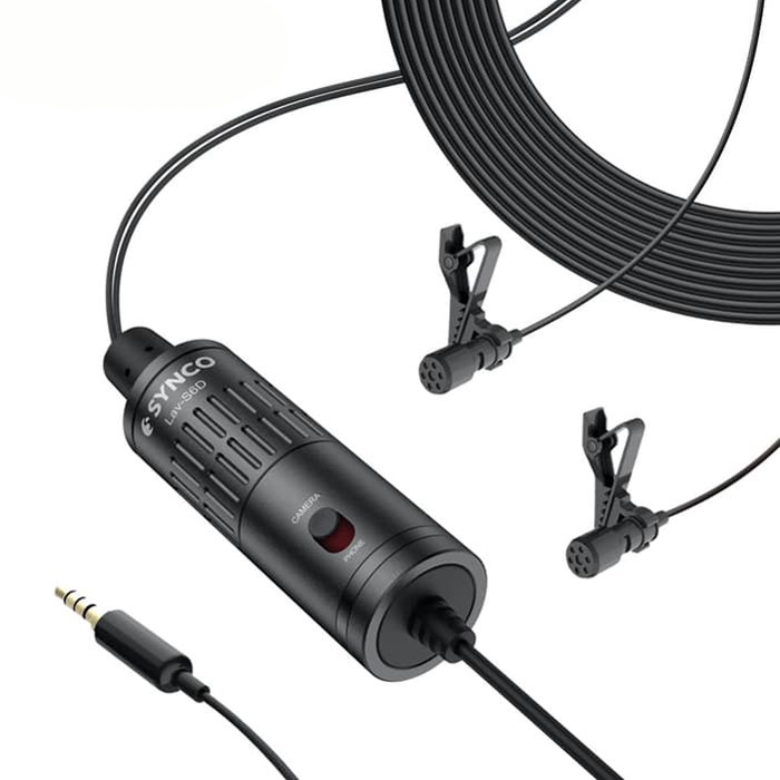 Synco LAV S6D Dual Lavalier Mic