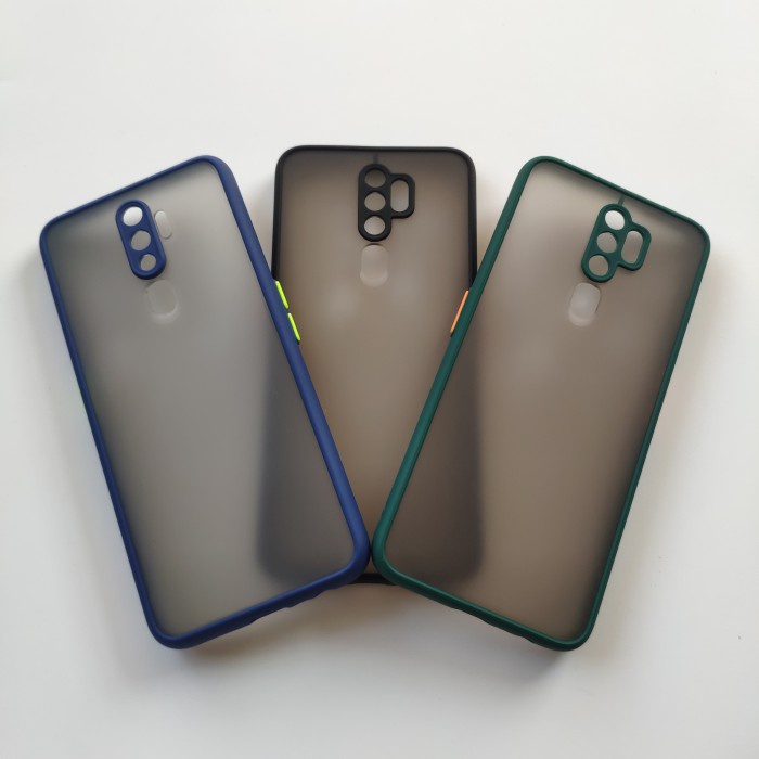CASE MATTE OPPO A9 2020 OPPO A5 2020 TRANSPARAN FUZE MACARON MY CHOICE - FA