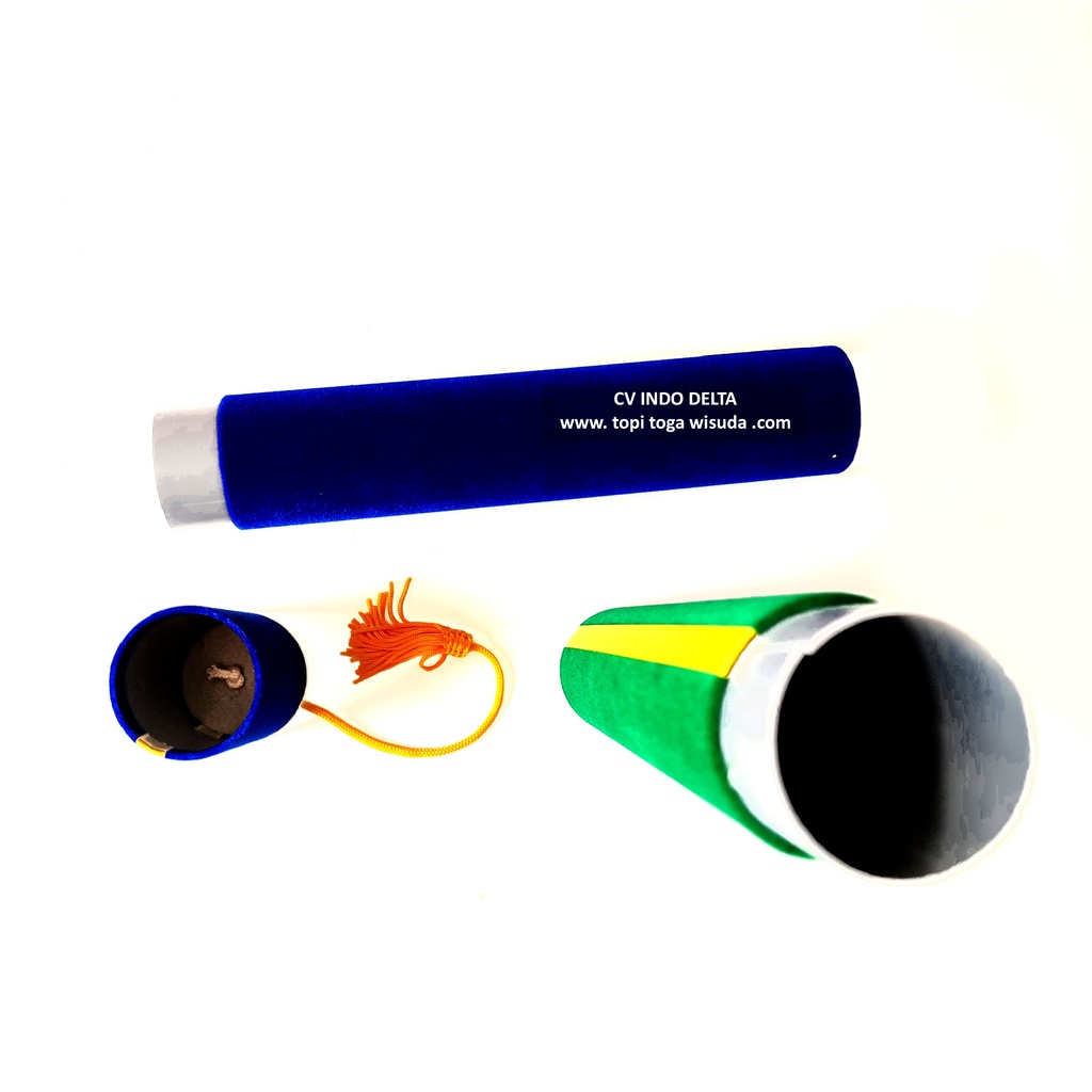 Grosir Tabung Toga Wisuda Ready Stock ratusan Berkualitas Baru tempat map kelulusan Polos