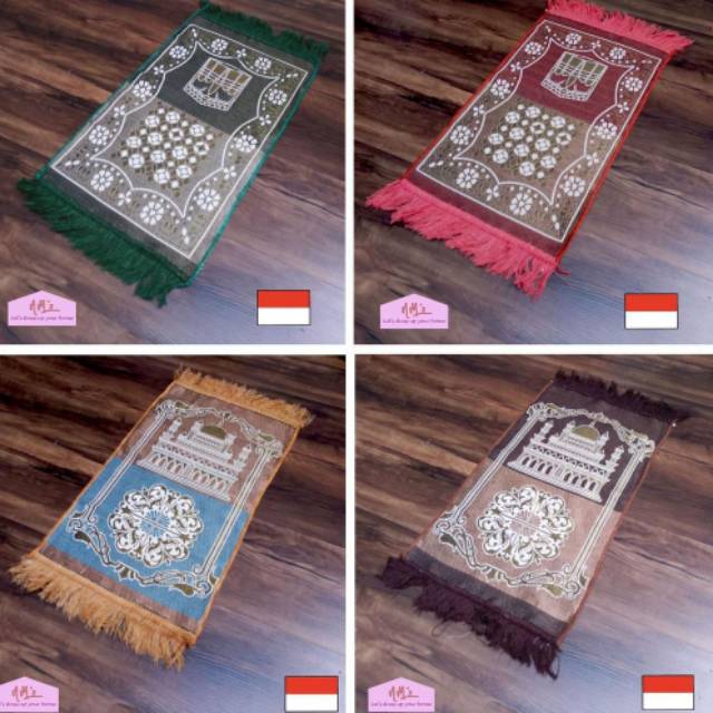 Sajadah muka turkey/sajadah kecil murah