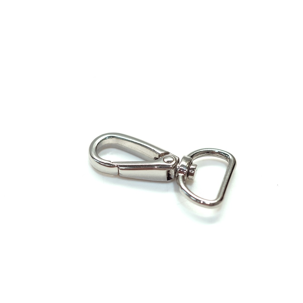 Pengait Kait Hook Besi Import Silver Aksesoris Tas 4.5 cm