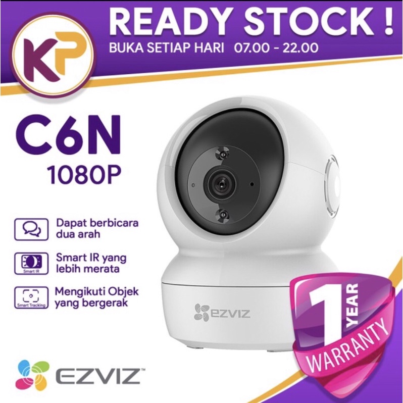 EZVIZ C6N 1080P IP CAM WIRELESS CCTV Smart IP Camera Wi-Fi BY HIKVISION