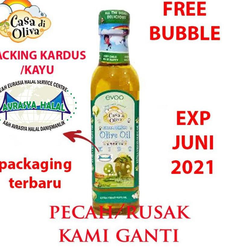 

ꆛbarang50okeꆜ FREE BUBLE EVOO (extra virgin olive oil) Casa di olivia for Kids Minyak Zaitun Bayi A