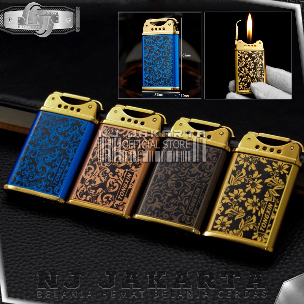 MANCIS Korek Api Lighter Mancis Batik Slim Full Besi