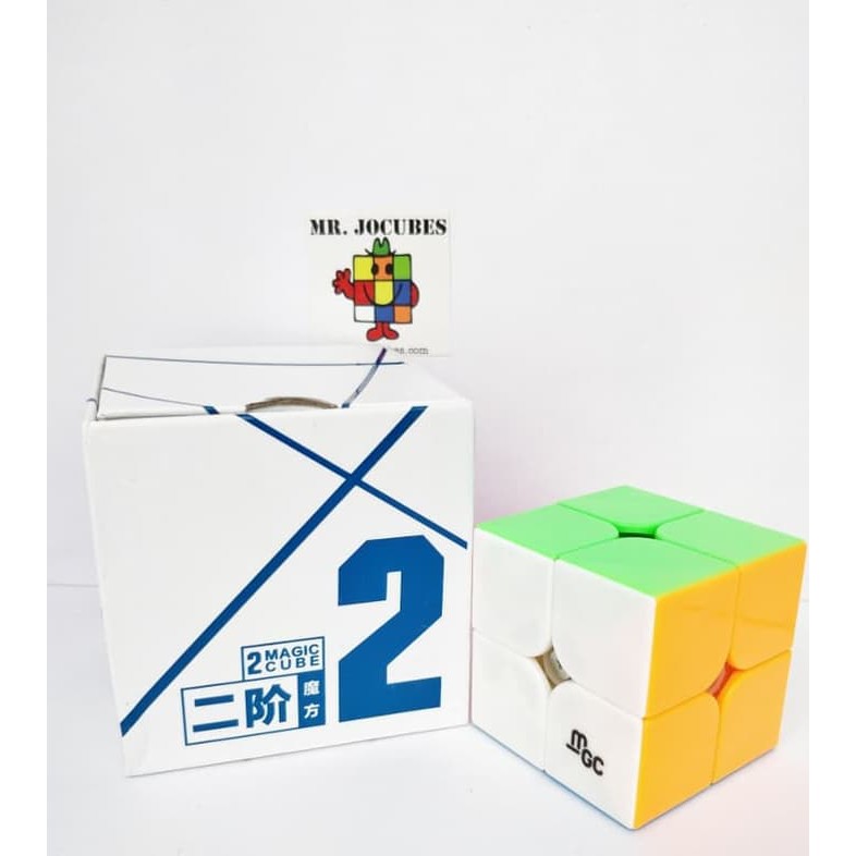 Rubik Yongjun - Rubik Kubus - Pelumas Rubik Rubik 2X2 Yongjun Yj Mgc Magnetic Stickerless Produk