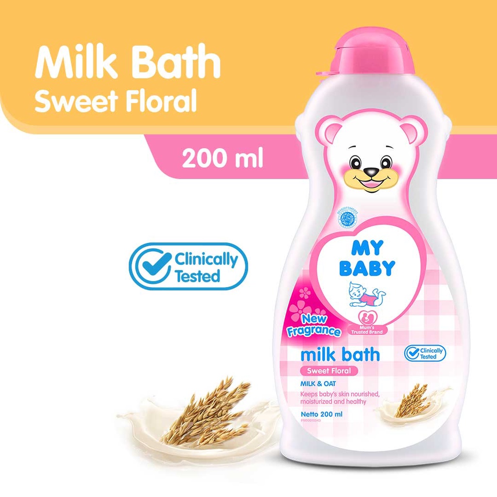 MY BABY MILK BATH / BATH TELON PLUS 200ML