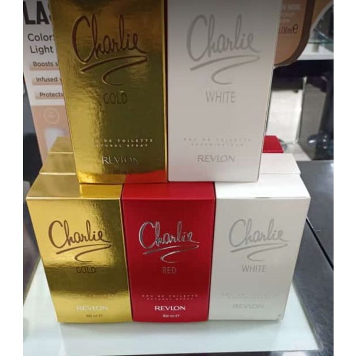 CHARLIE PARFUM EDT ORIGINAL EDT REVLON CHARLIE WHITE CHARLIE GOLD CHARLIE RED