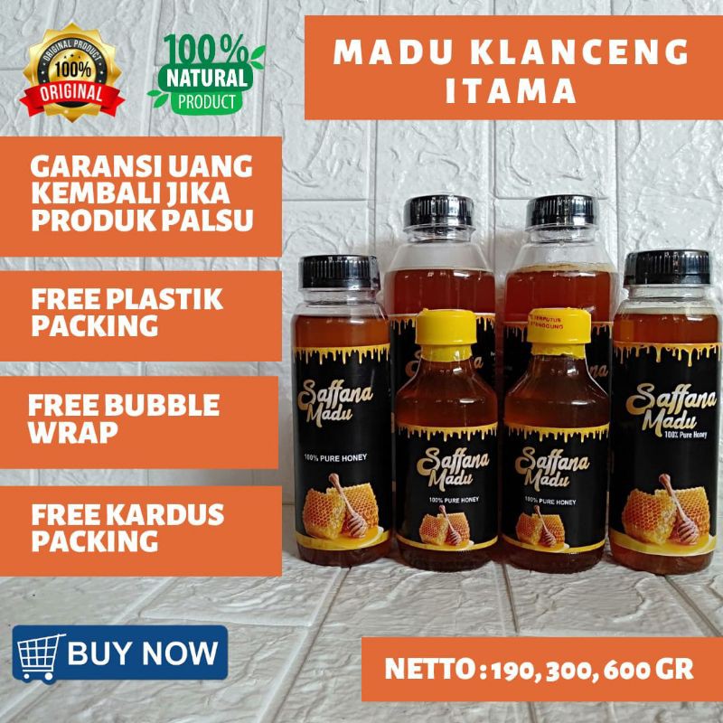 

Madu Lebah Klanceng Itama 300 gram