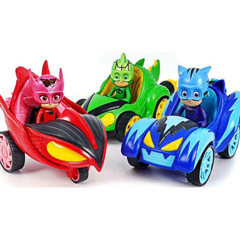 ori original pjmasks pj masks mask hero blast gekko owlette vehicle car mobil mobilan mainan anak hadiah kado ultah kendaraan