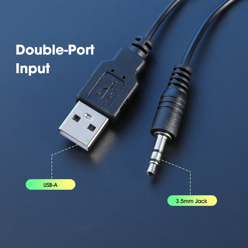 KISONLI Speaker Gaming Laptop Komputer L-9090 Led Rgb Light With Volume Control-8