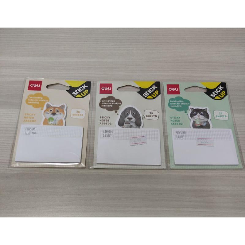 

sticky notes deli A55902