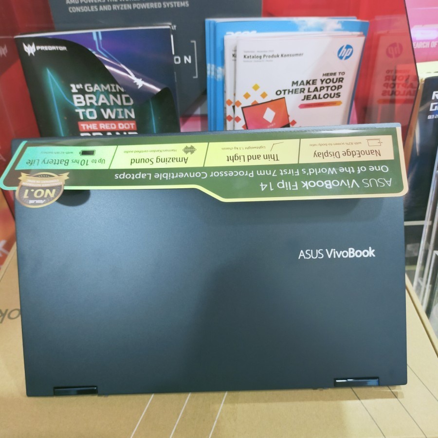 ASUS VIVOBOOK FLIP 14 TM420UA RYZEN 7 5700U RAM 16GB 1TB SSD 14 FHD IPS WIN10 HOME