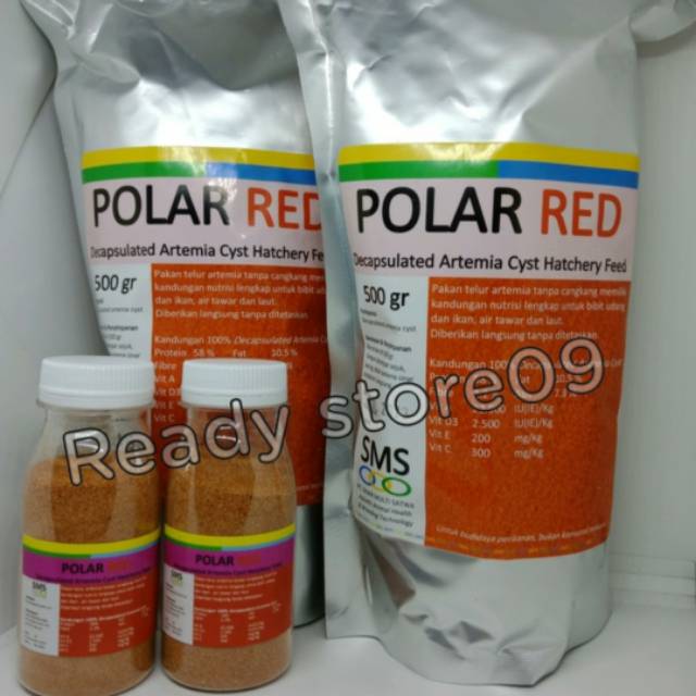 Artemia Polar Red  / artemia tanpa cangkang ORIGINAL!!