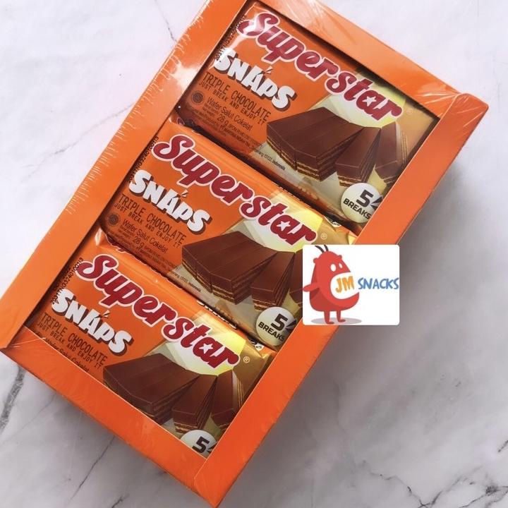 

Pasti Untung--[PROMO!!] Superstar Snap 1 PAK isi 12x28gr - wafer nikmat enak termurah