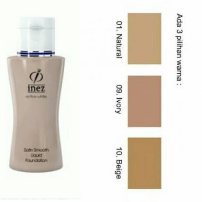 INEZ SATIN SMOOTH LIQUID FOUNDATION 35ML