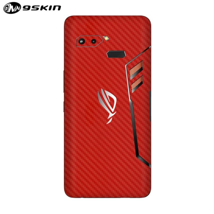 Skin Handphone / Garskin Asus ROG Phone - 3M Red Carbon