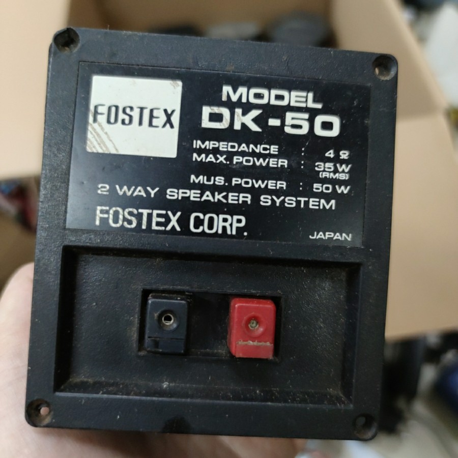 crossover pasif fostex DK50 2 way original DK 50