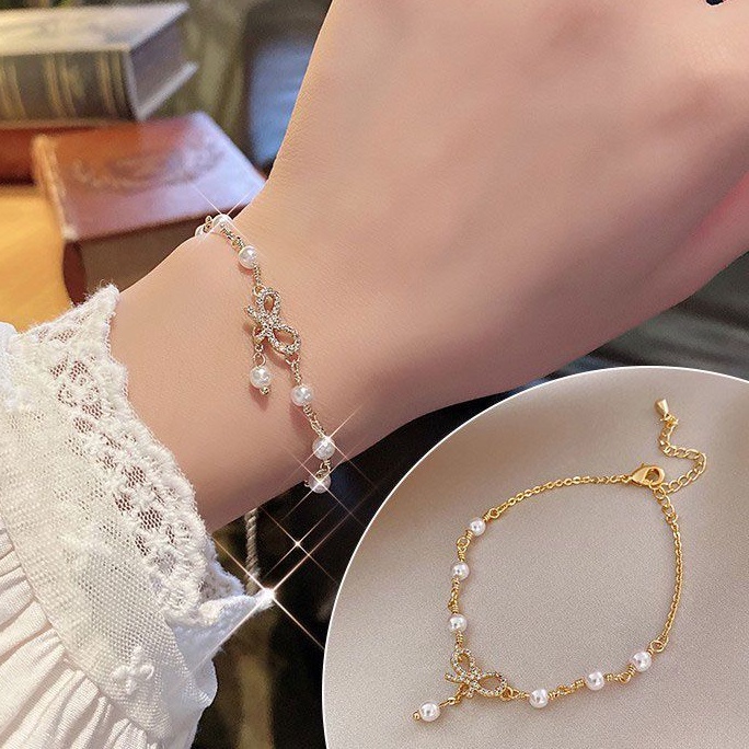 [READY STOCK] GELANG IKATAN SAMPUL MUTIARA FASHION KOREA VIRAL TIKTOK