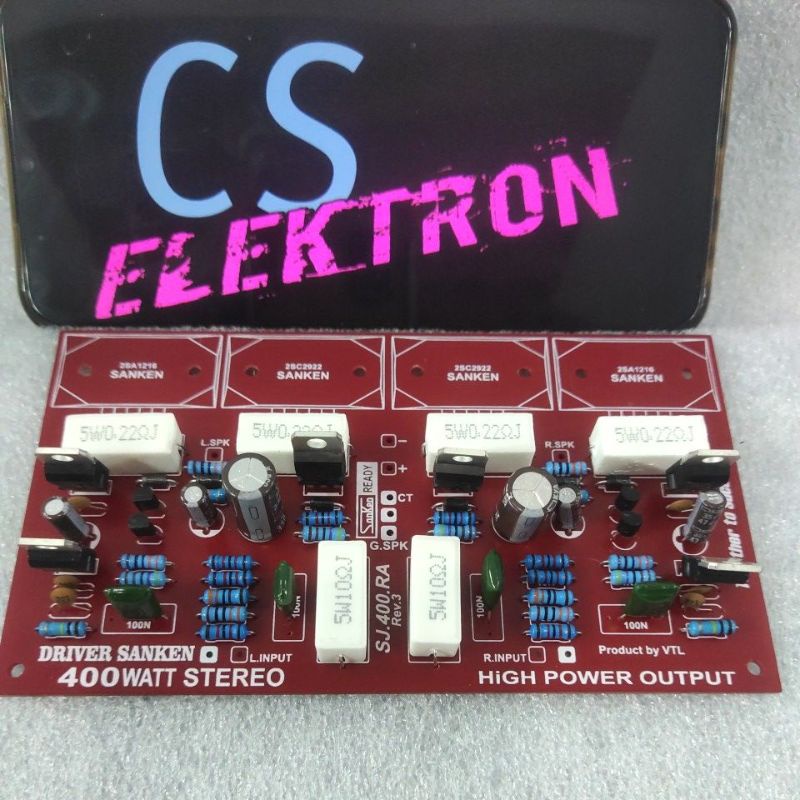 driver Sanken Fortune 400watt SJ driver power