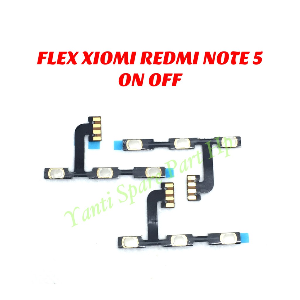 Flexible On Off Xiaomi Redmi Note 5 Original Terlaris New