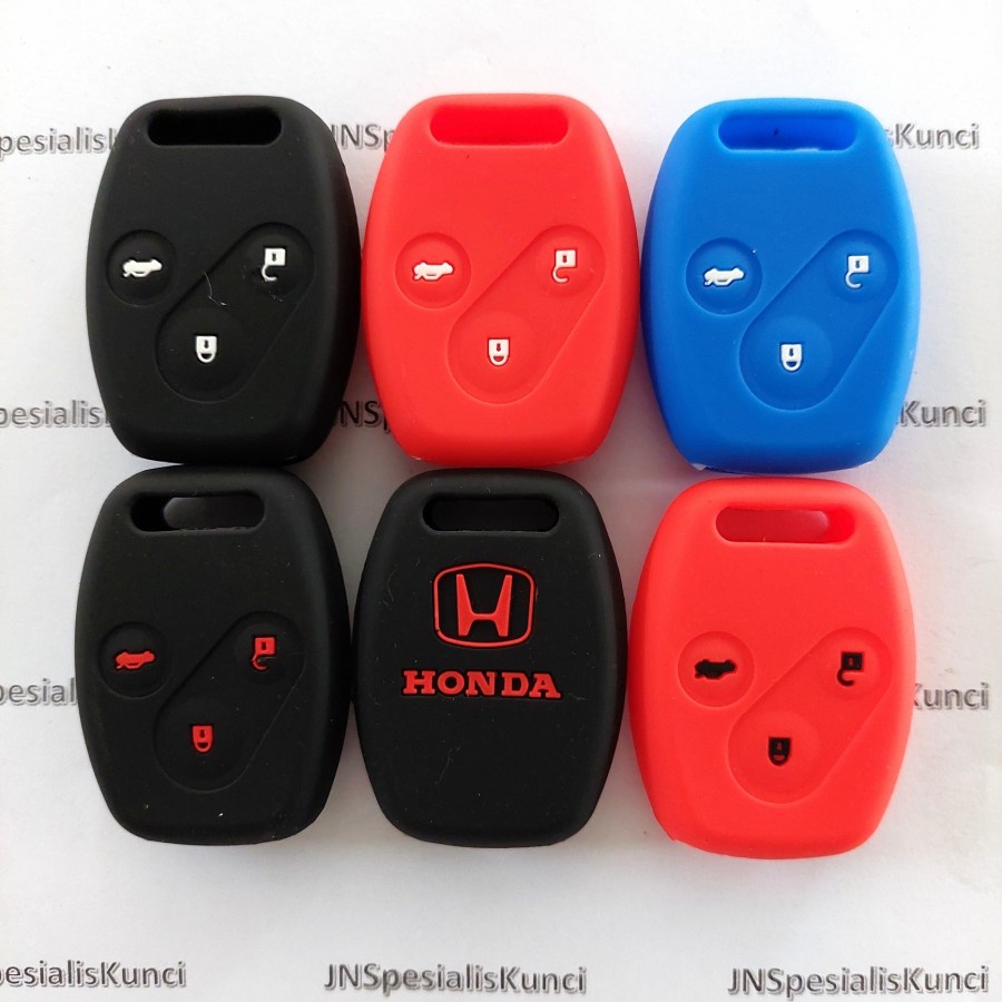 SILIKON SILICON SARUNG REMOTE KUNCI HONDA ACCORD FREED CRV CIVIC 3 TOMBOL