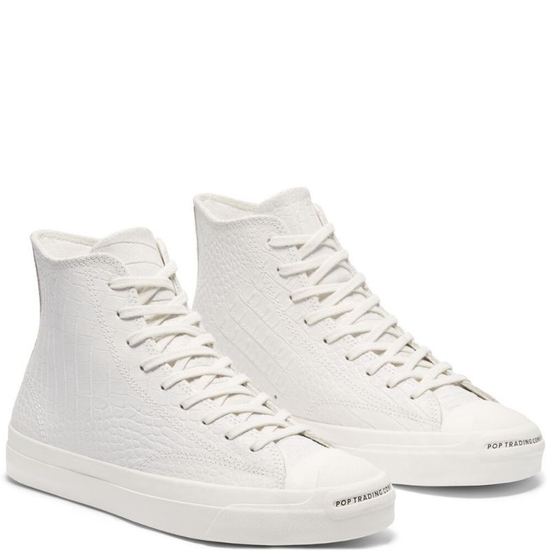 Converse Cons Jack Purcell Pro POP Trading Company High Top Egret - Original