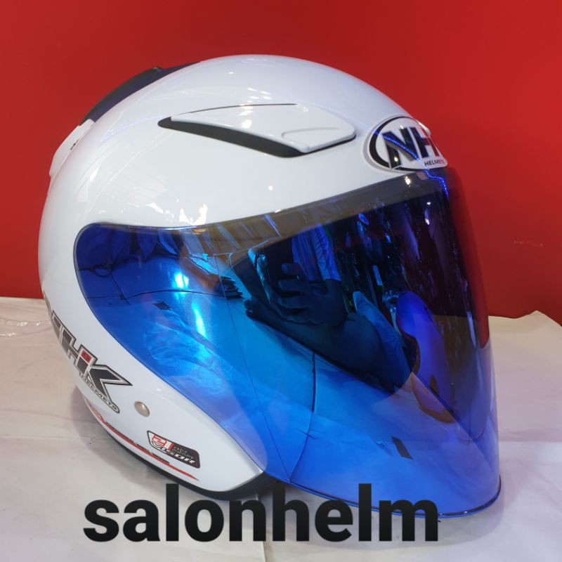 Helm NHK R1 Glossy Visor Flat Visor Iridium