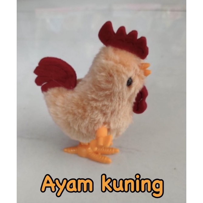 Mainan Anak Ayam Lucu Tanpa Baterai TInggal Putar CBKS LC BS