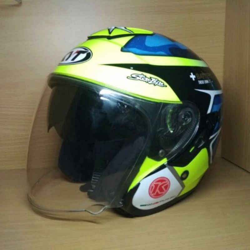 KYT Kyoto 2 Se Aleix Espargaro Original Bonus Jaket Iwearzule Premium