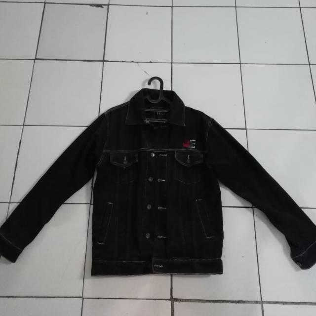 ORI ERIGO TRUCKER JACKET (BLACK)