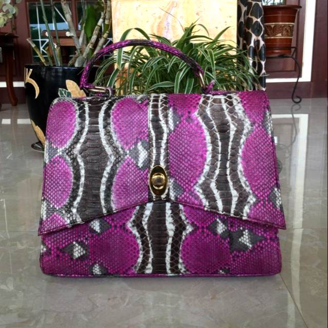 Tas kulit ular Asli v2, ORI 100%