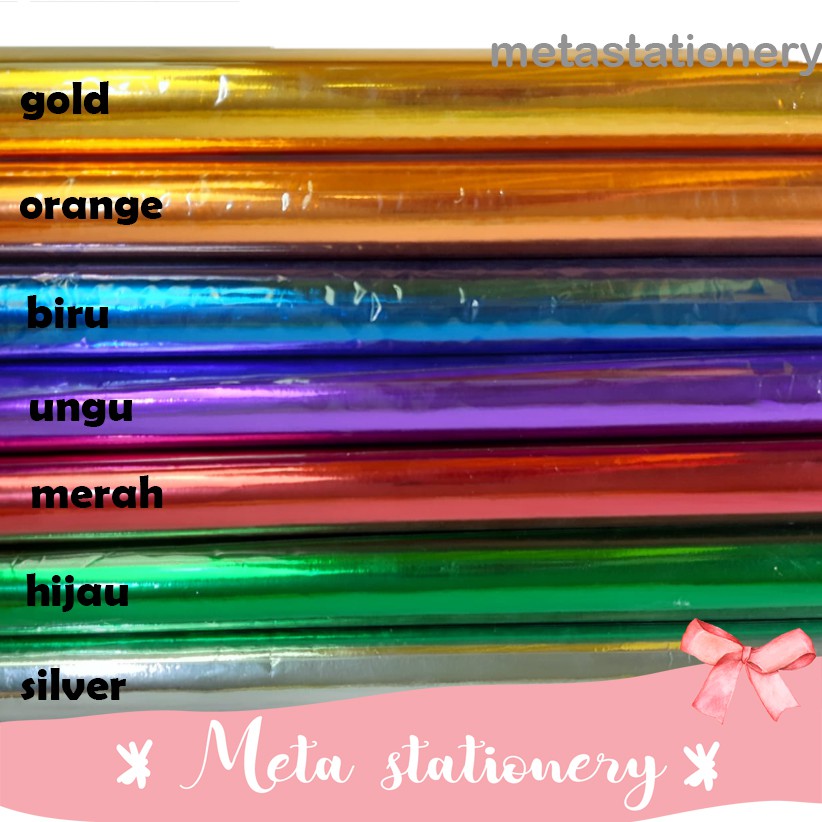

Kertas Metalik Pilih 1 Warna