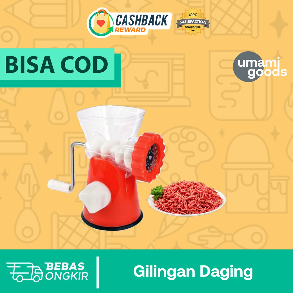 GILINGAN DAGING MANUAL ALAT PENGGILING DAGING MEAT MINCER PENGHALUS DAGING SERBAGUNA