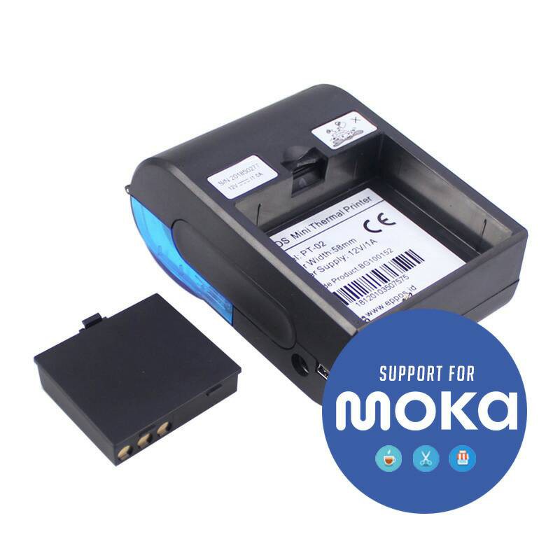 PROMO Mini Printer Bluetooth EPPOS PT-02 Klikvapebandung