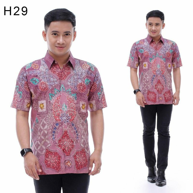 PROMO Hem Batik Tulis - Batik Pria Lengan Pendek Primisima