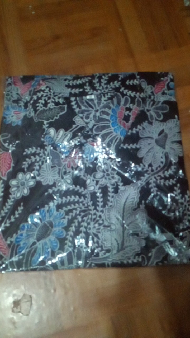 Kemeja Batik Lengan Panjang Batik  Danabrata Pria Motif Songket Hijau Kode 031 M L Xl Xxl Regular