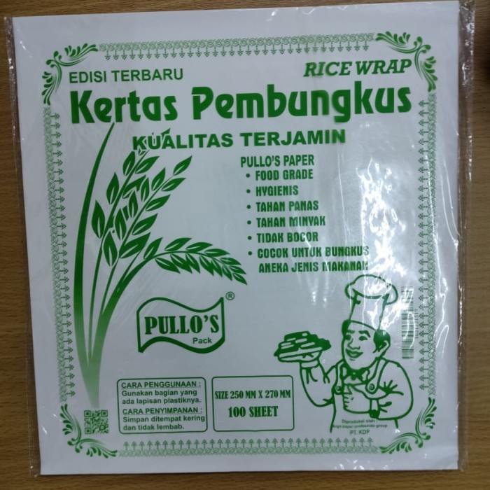 

14NGFTG Kertas Pembungkus Nasi Kfc Pullo'S (Isi 100 Lembar) - Ungu/ Mega Z204Vdrx
