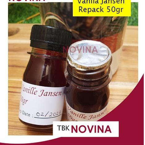 

TERLARIS BRANDS FESTIVAL Jansen Vanilla Extract 50 GRAM / Vanilla Extract / Vanila Vanili Jansen gas !!