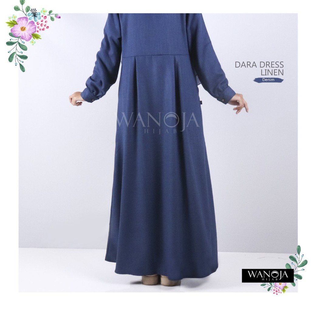 Gamis Linen Dara Dress by Wanoja