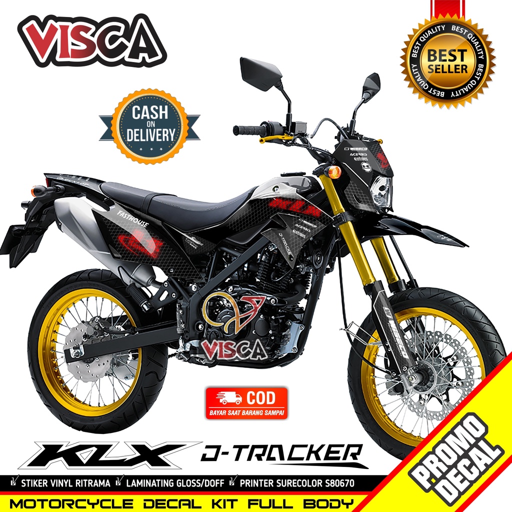 Decal Klx Dtracker 150 Full Body Decal Dtracker 150 Supermoto Full Body Dekal Dtracker 150 Terbaru D