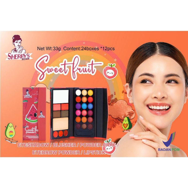 [LUSINAN] Sherby's Eyeshadow Palette Active Series