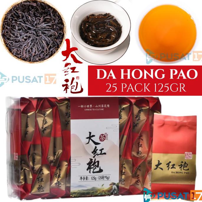 

[[BISA COD]] CHINESE TEA 25BKS/BOX MIKA D2 OOLONG TIE GUAN YIN TEH CHINA 大红袍 - DA HONG PAO