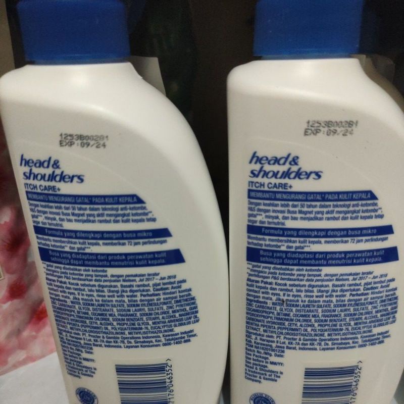 head &amp; shoulders shampo anti gatal itch care plus 400ml